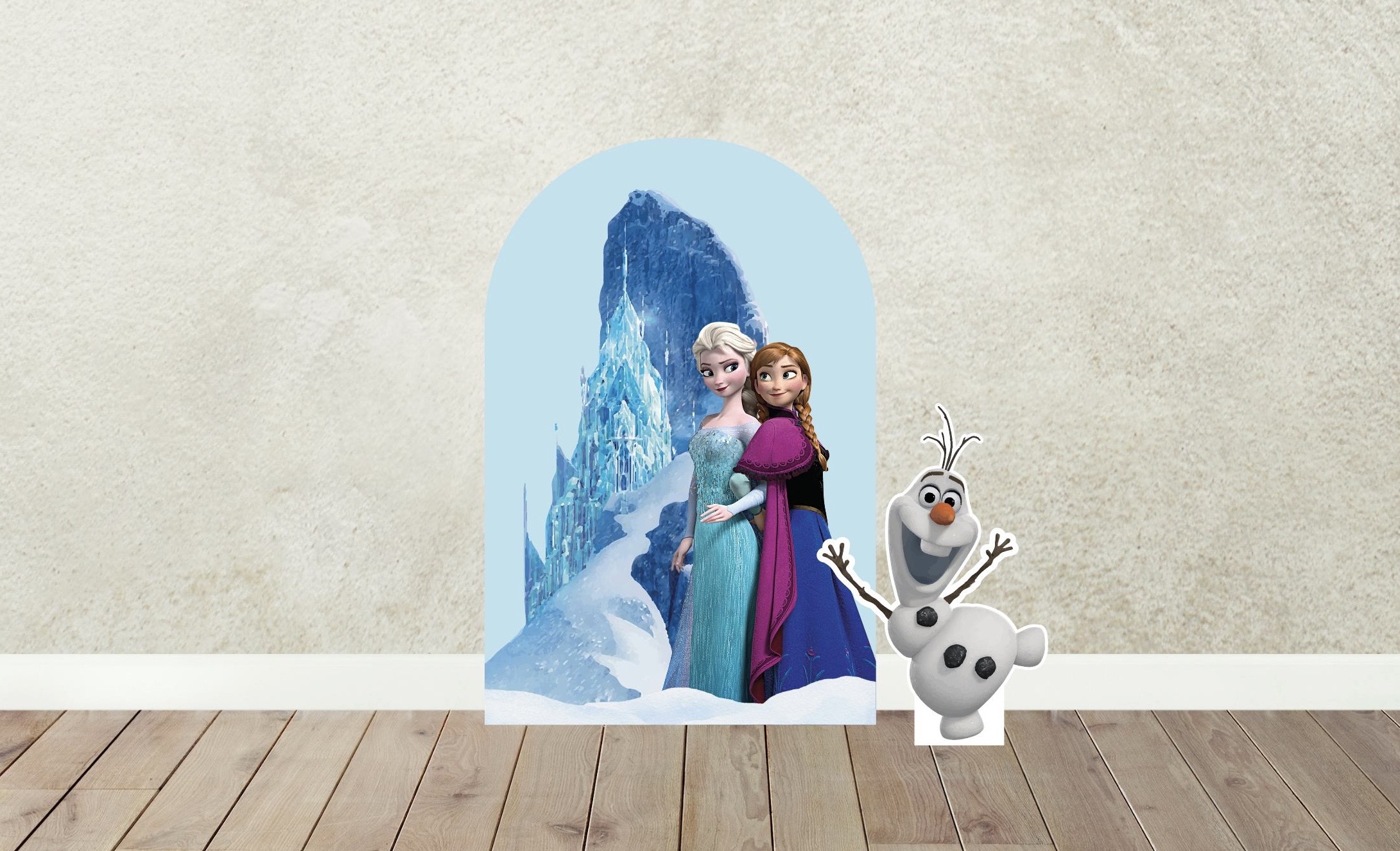 Frozen party backdrop
