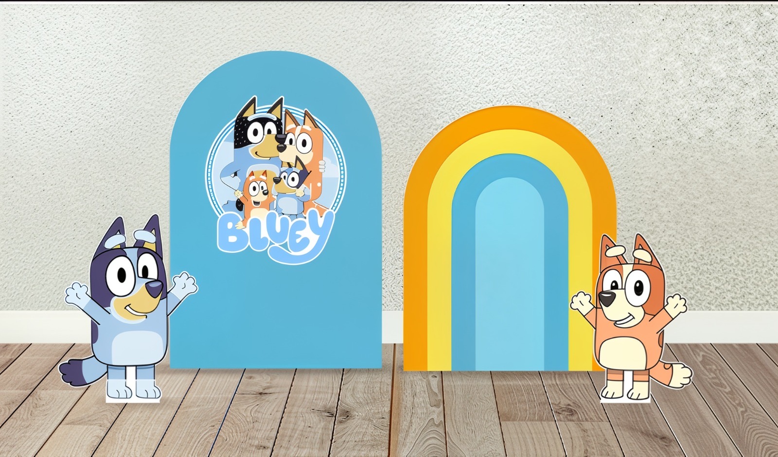 Bluey party backdrop