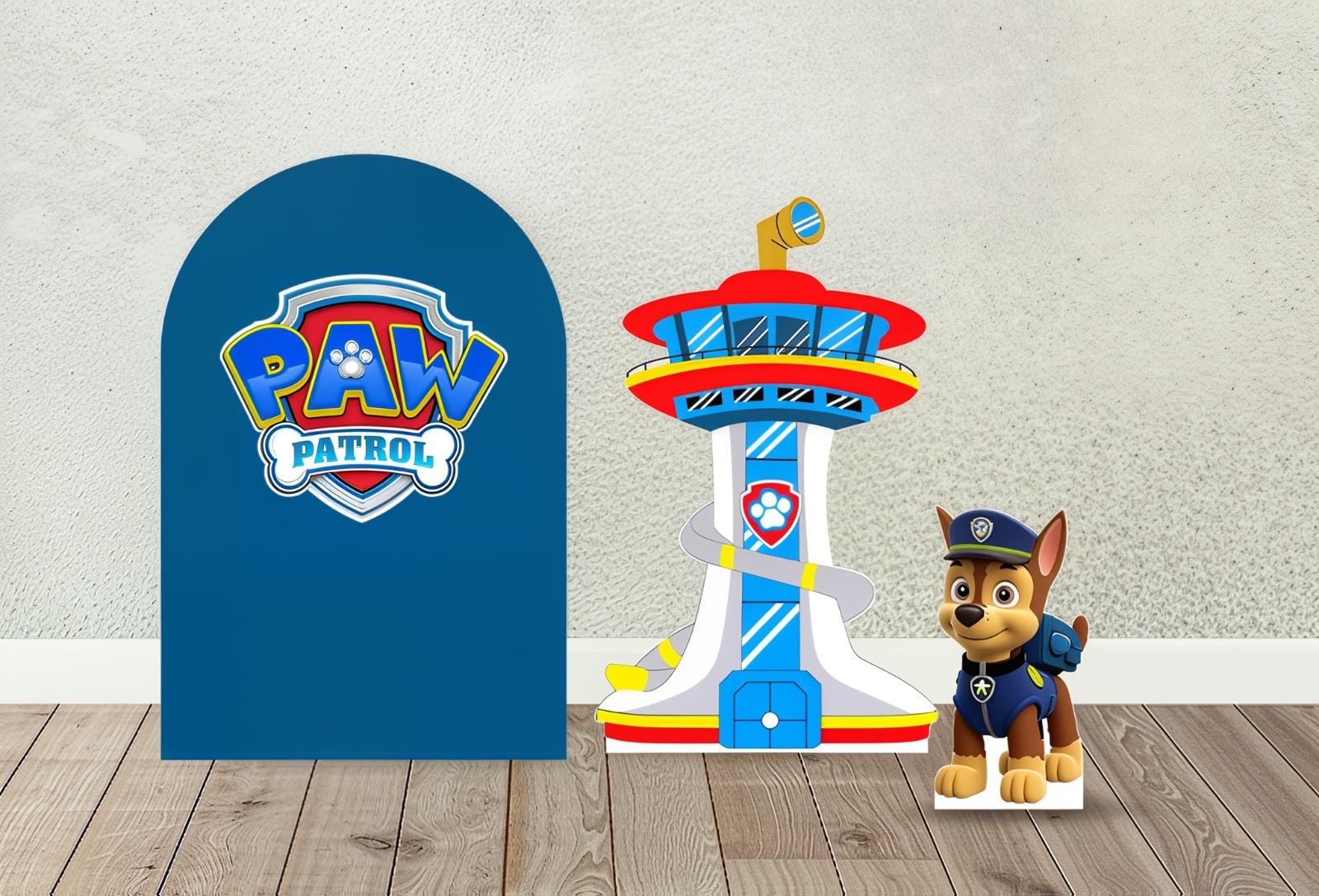 Paw Patrol party backdrop